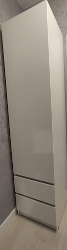 Шкаф Мадера Ш1800 ЛДСП белый - Уцененный экземпляр фото покупателя 7